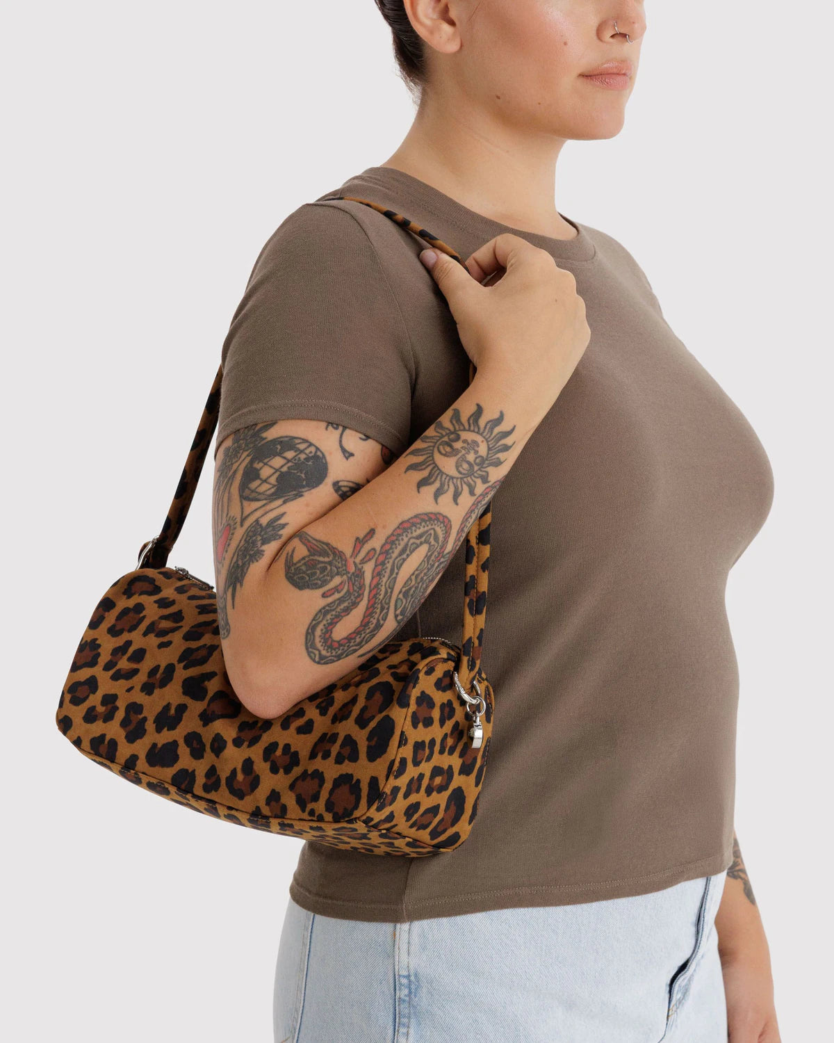 Nylon Loaf Bag | Leopard