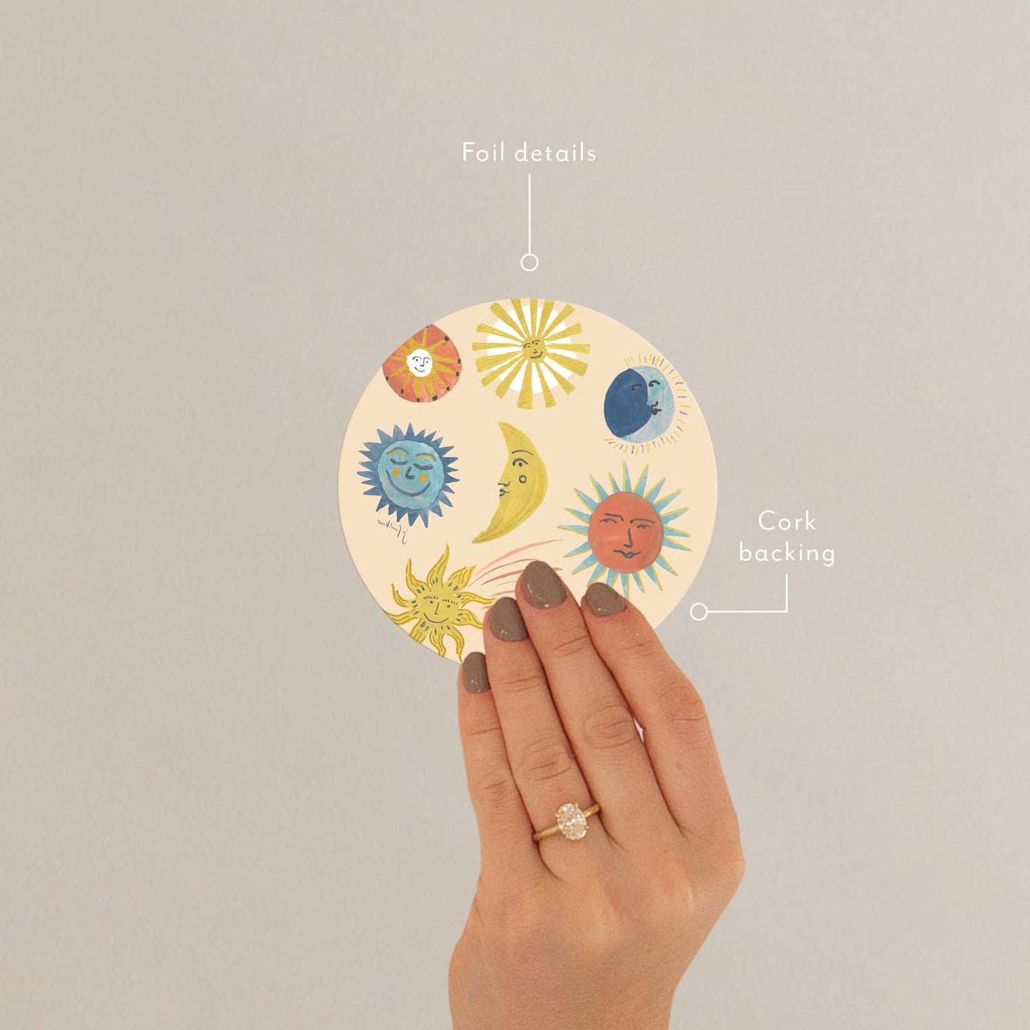 Sun and Moon Coaster