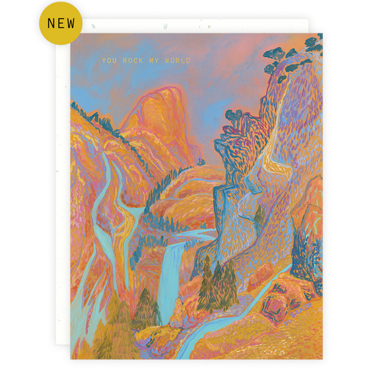 Rock My World Love Card