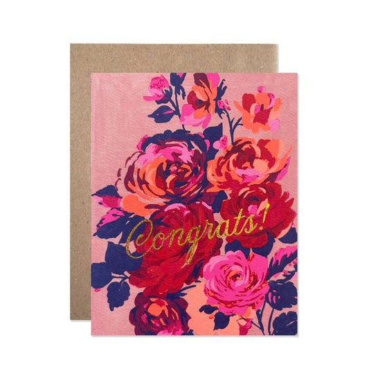 Congrats Solstice Roses Card