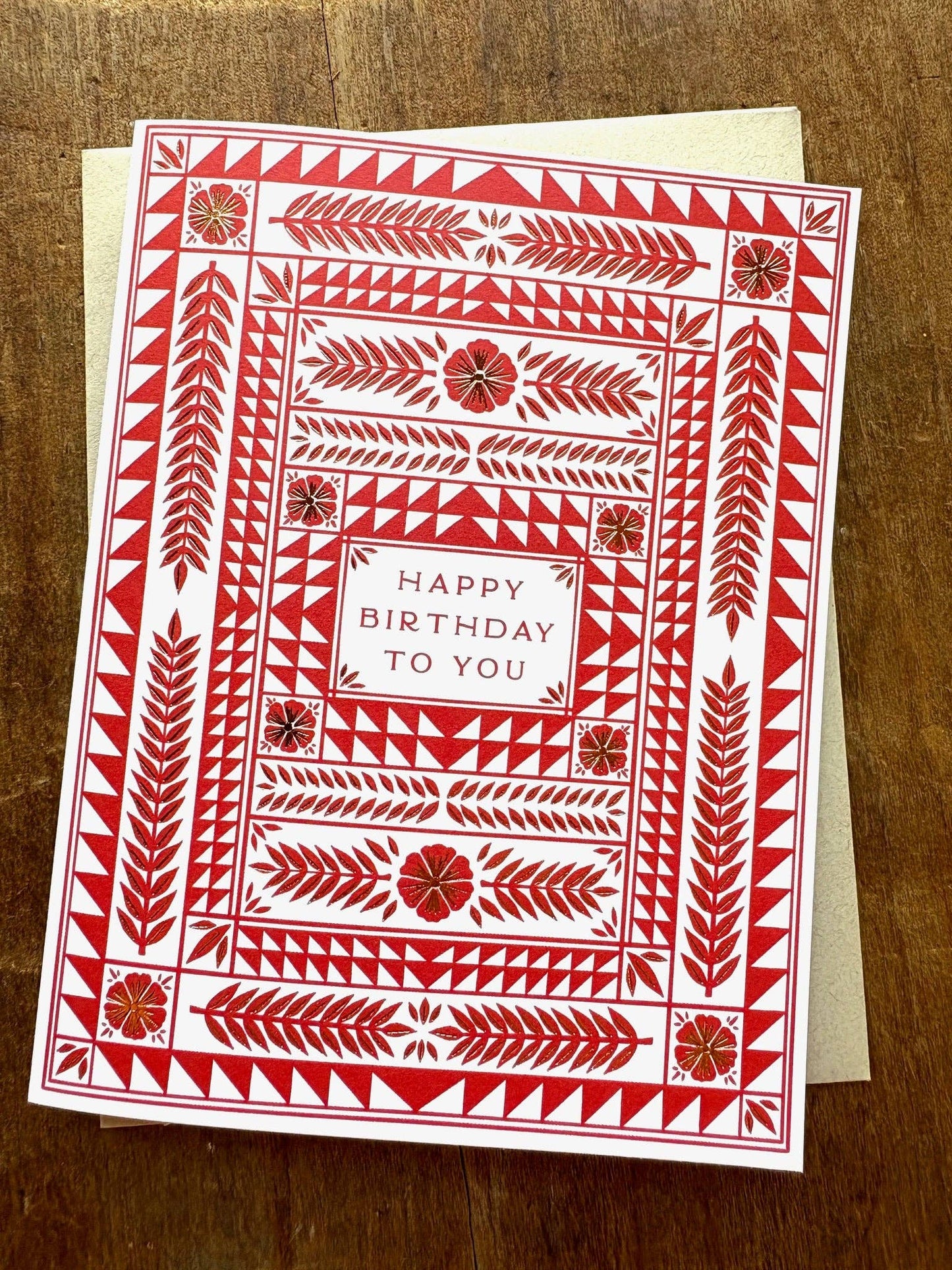 Happy Birthday To You Card