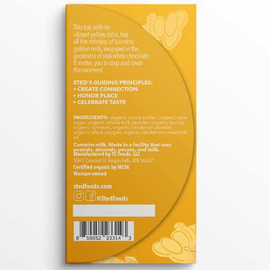 Mini Chocolate Bar | Golden Milk