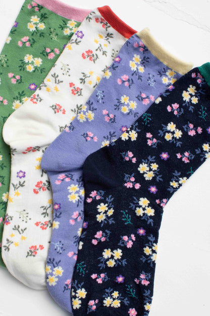 Wildflower Socks | Sage