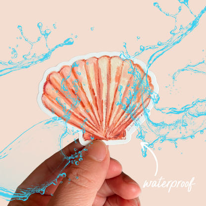 Seashell Sticker