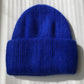 Royal Angora Beanie | Royal Blue