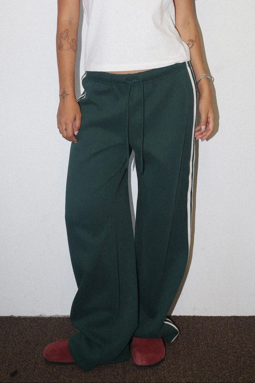 Straight Leg Sweatpant | Winter Green