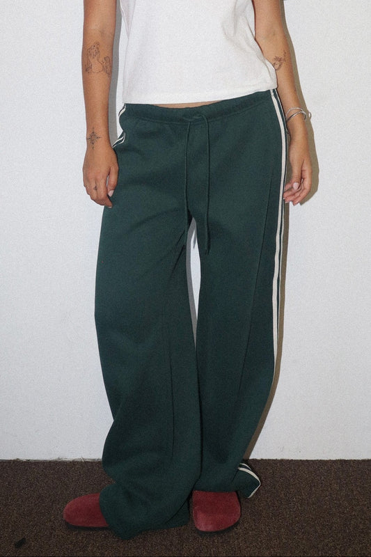 Straight Leg Sweatpant | Winter Green