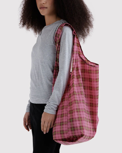 Big BAGGU | Azalea Pink Tartan