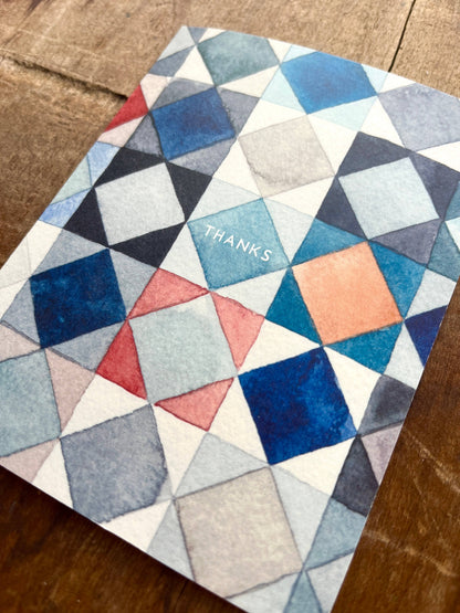 Thanks Quilted Card