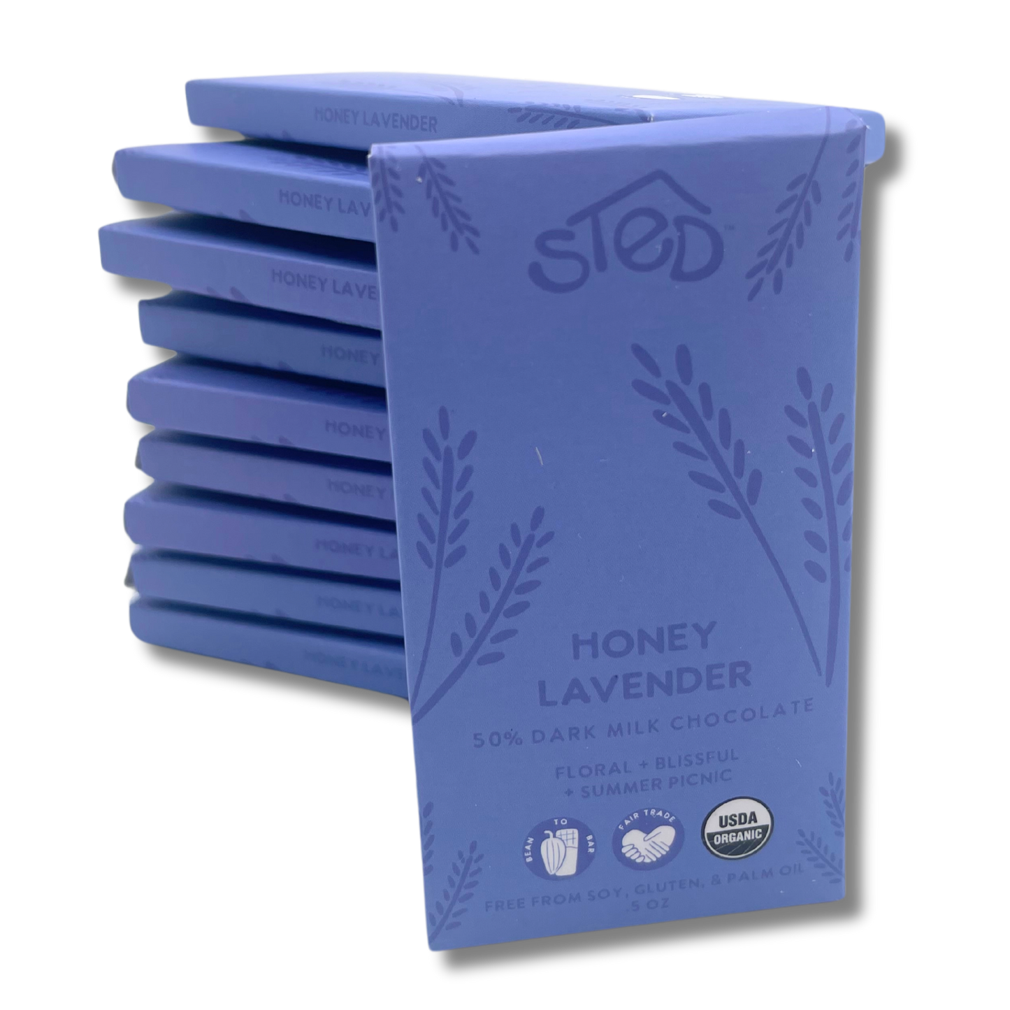 Mini Chocolate Bar | Honey Lavender