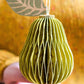 Pear Honeycomb Ornament