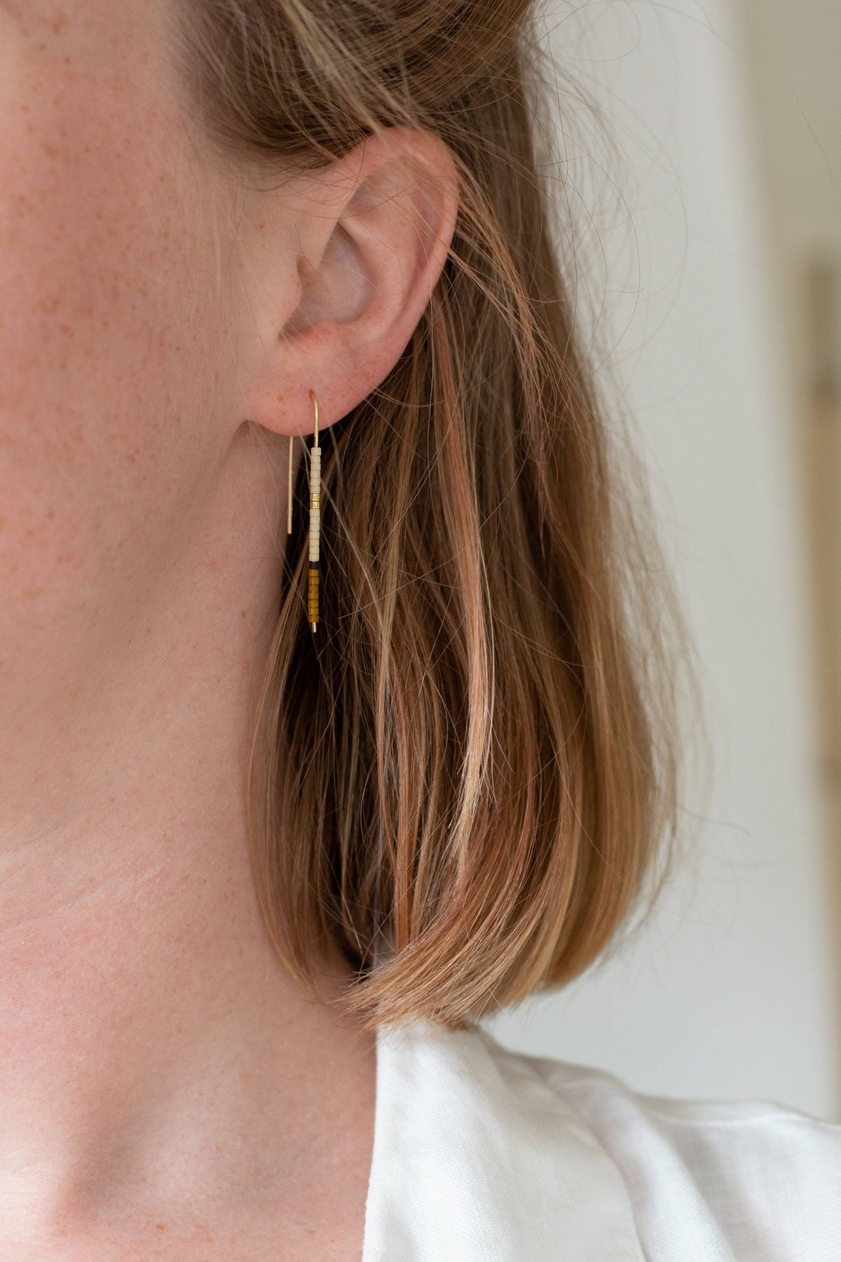 Mala Ear Pins | Large | Olive