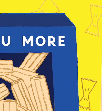 Rigatoni Love Card