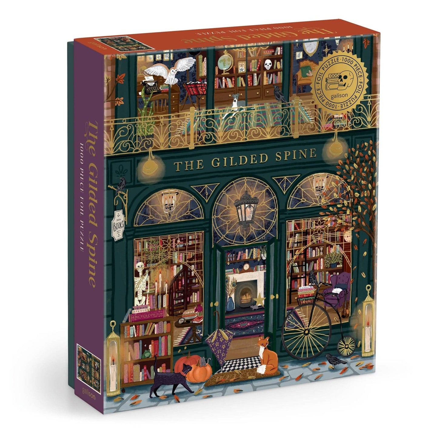 The Gilded Spine | 1000 Piece Puzzle