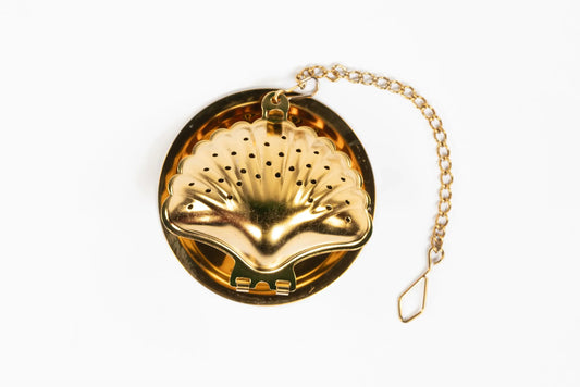 Tea Infuser | Golden Seashell