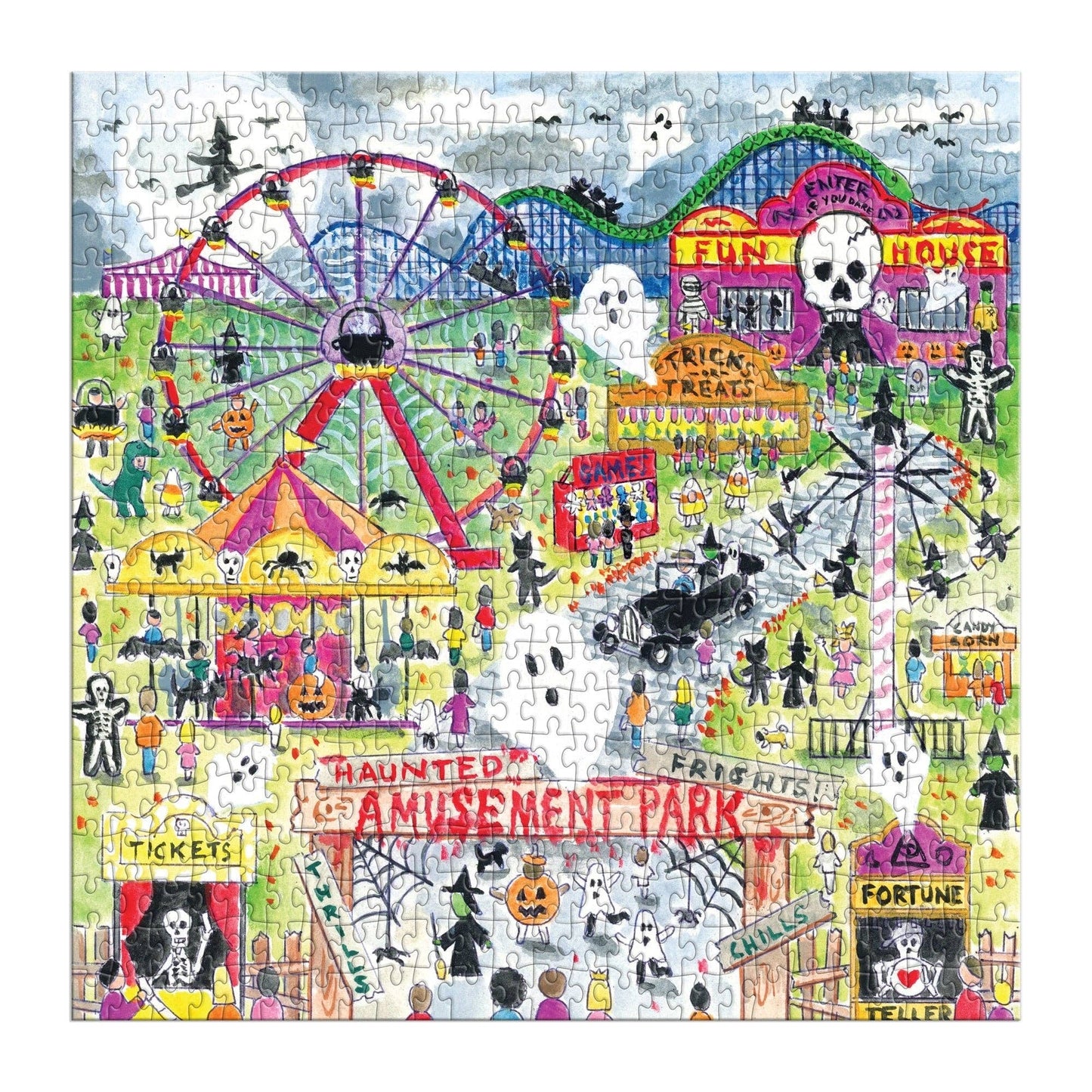 Haunted Amusement Park | 500 Piece Puzzle