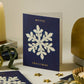 Snowflake 'Merry Christmas' Mini Card
