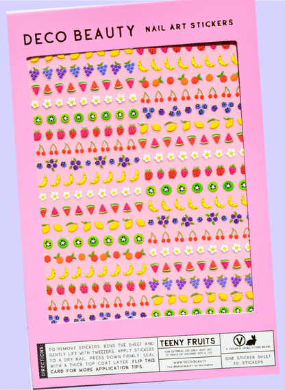 Nail Art Stickers | Teeny Fruits
