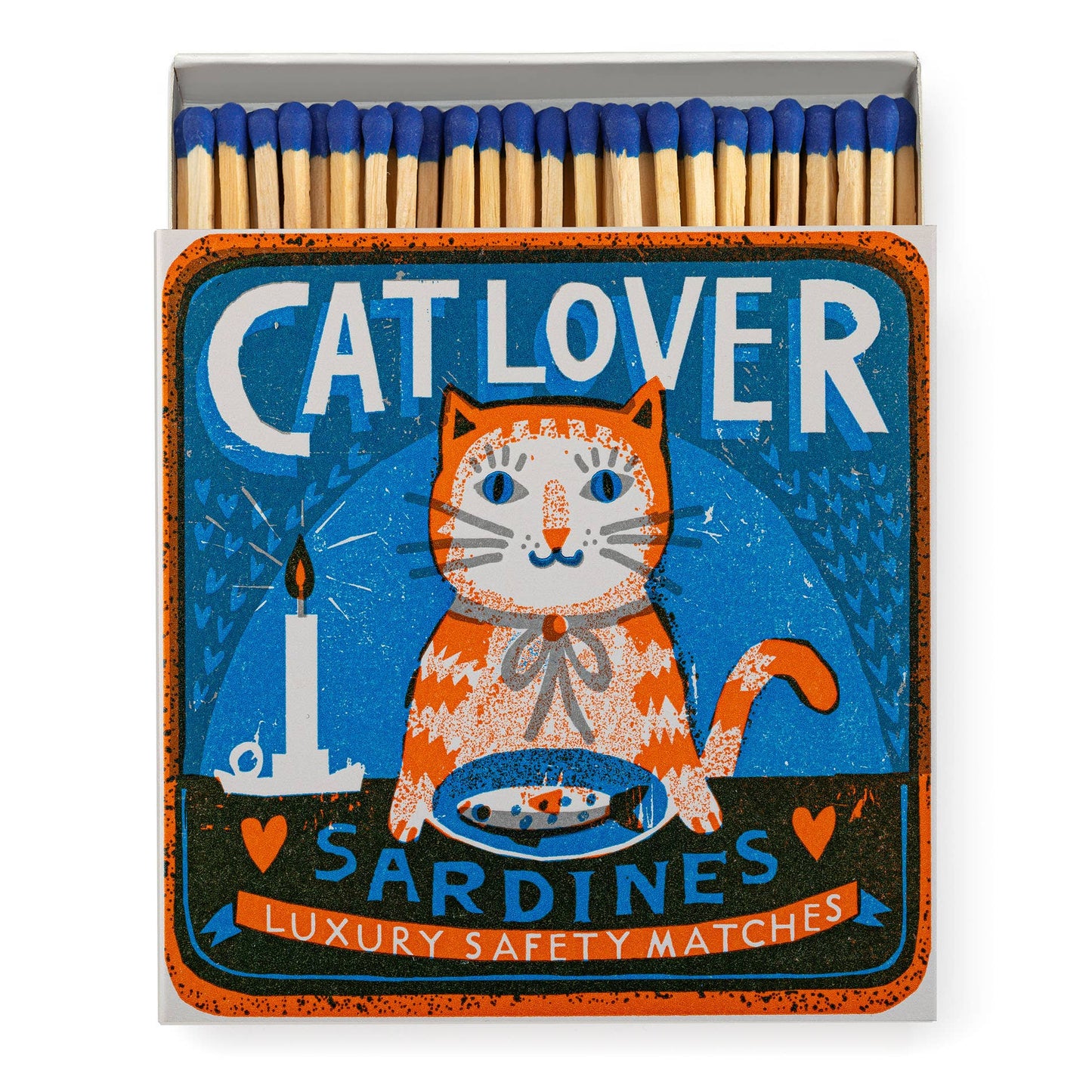 Cat Lover Sardines | Square Matches
