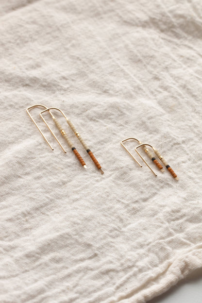 Mala Ear Pins | Small | Olive