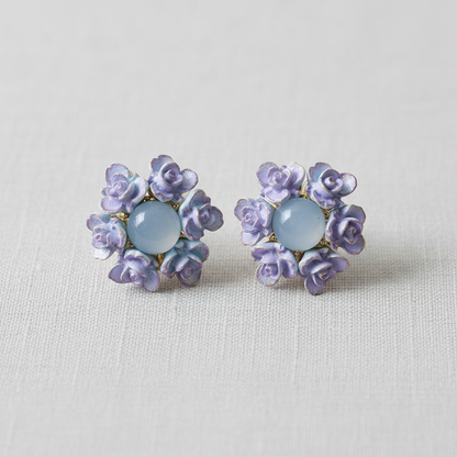 Frosting Floral Studs