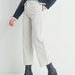 Wide Leg Utility Denim | Sea Salt