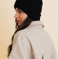 Toasty Waffle Beanie | Black