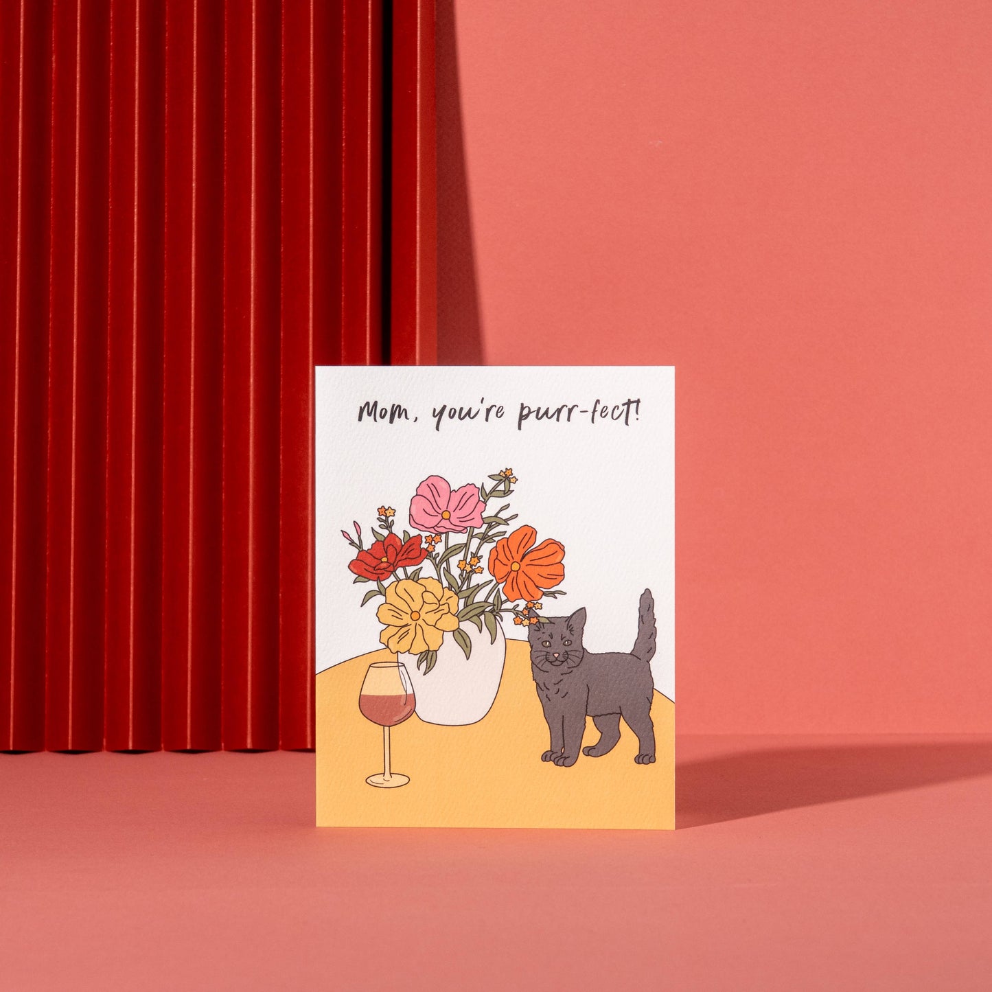 Purr-fect Mom Card