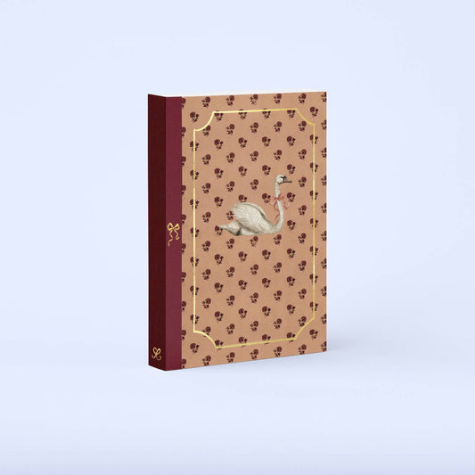 A5 Lay Flat Journal | Swan with Bow