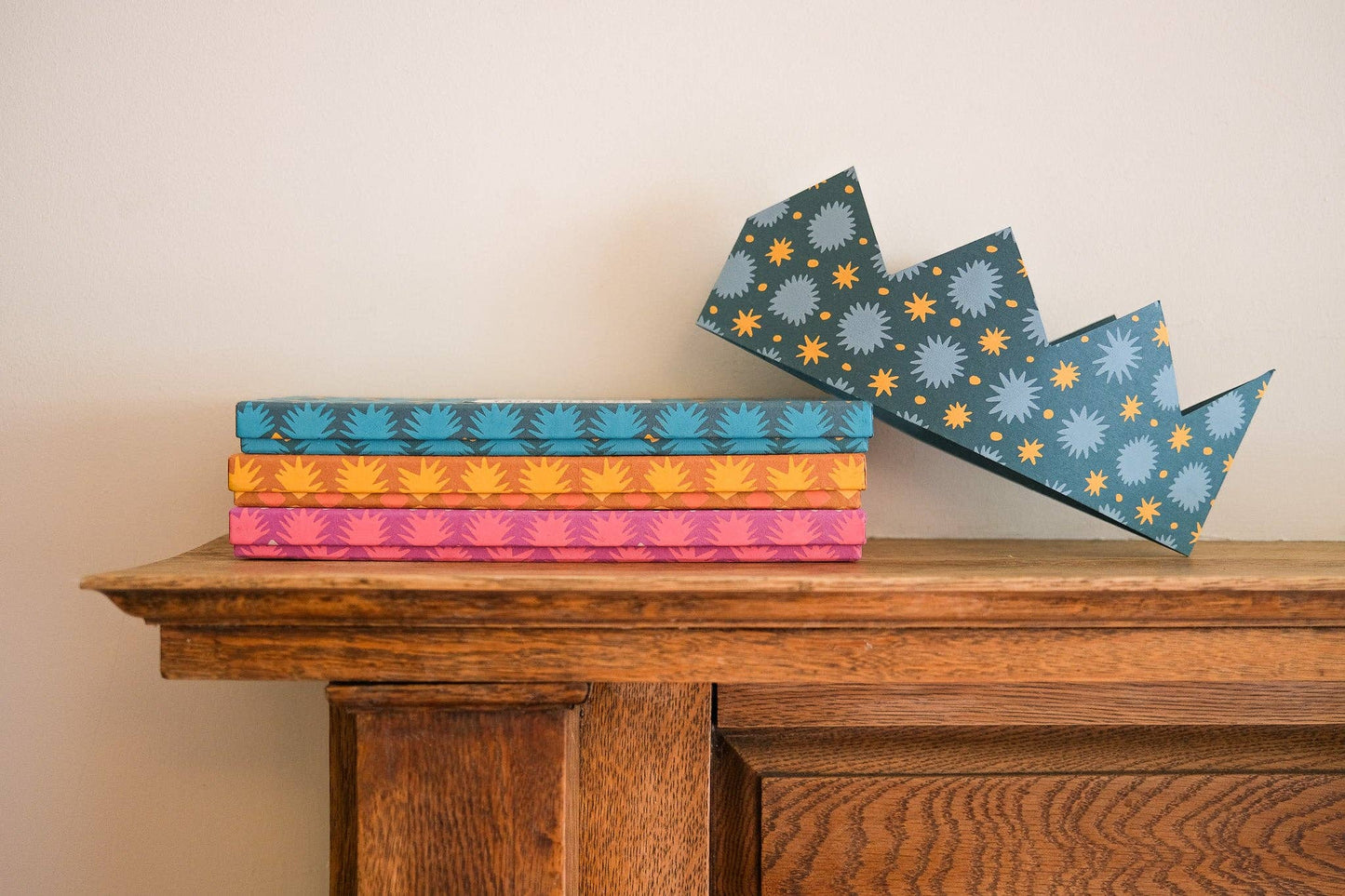 Blue Paper Crowns