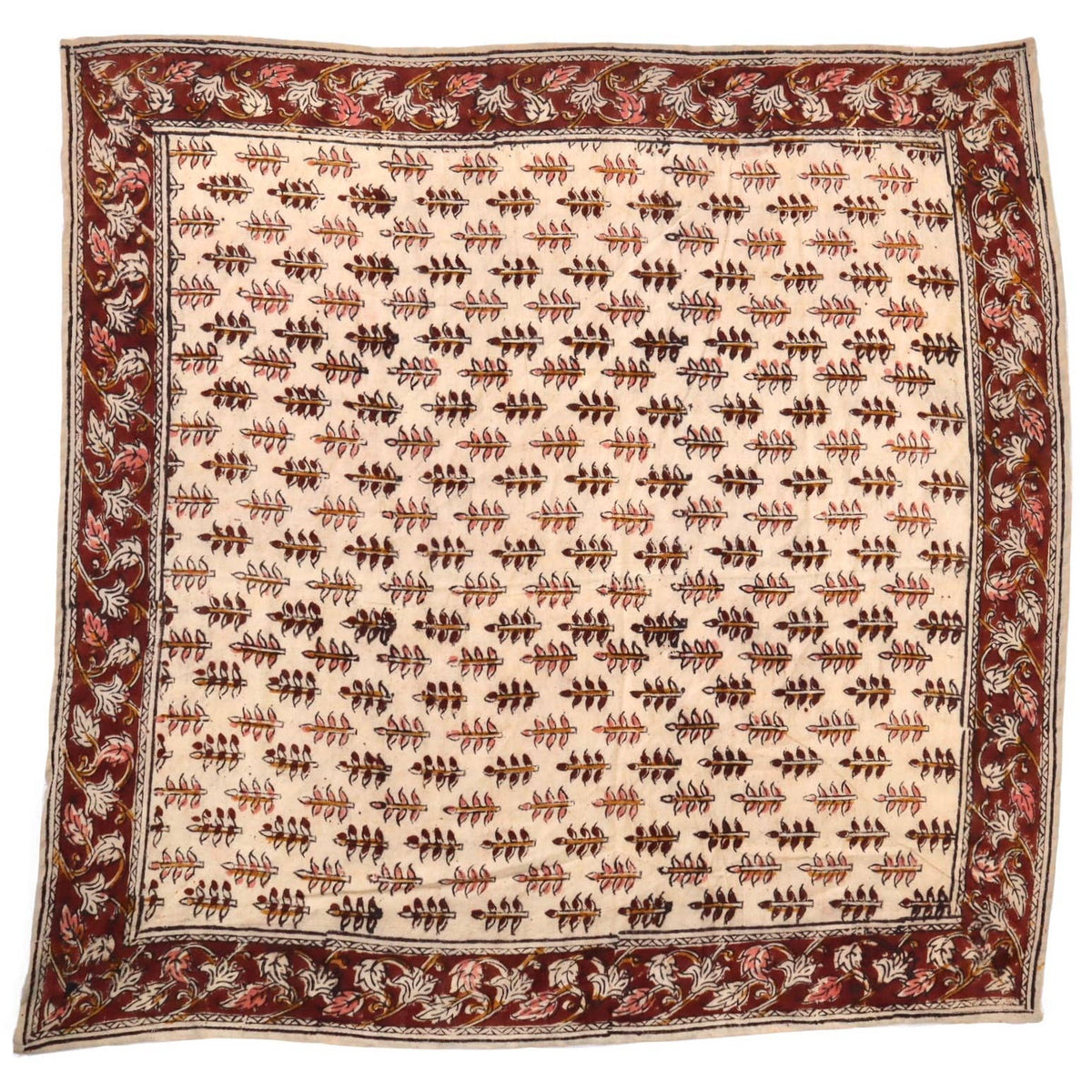 Kalamkari Cotton Bandana | Pine Grove
