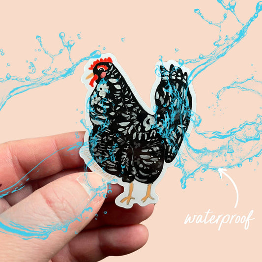 Spring Chicken Sticker