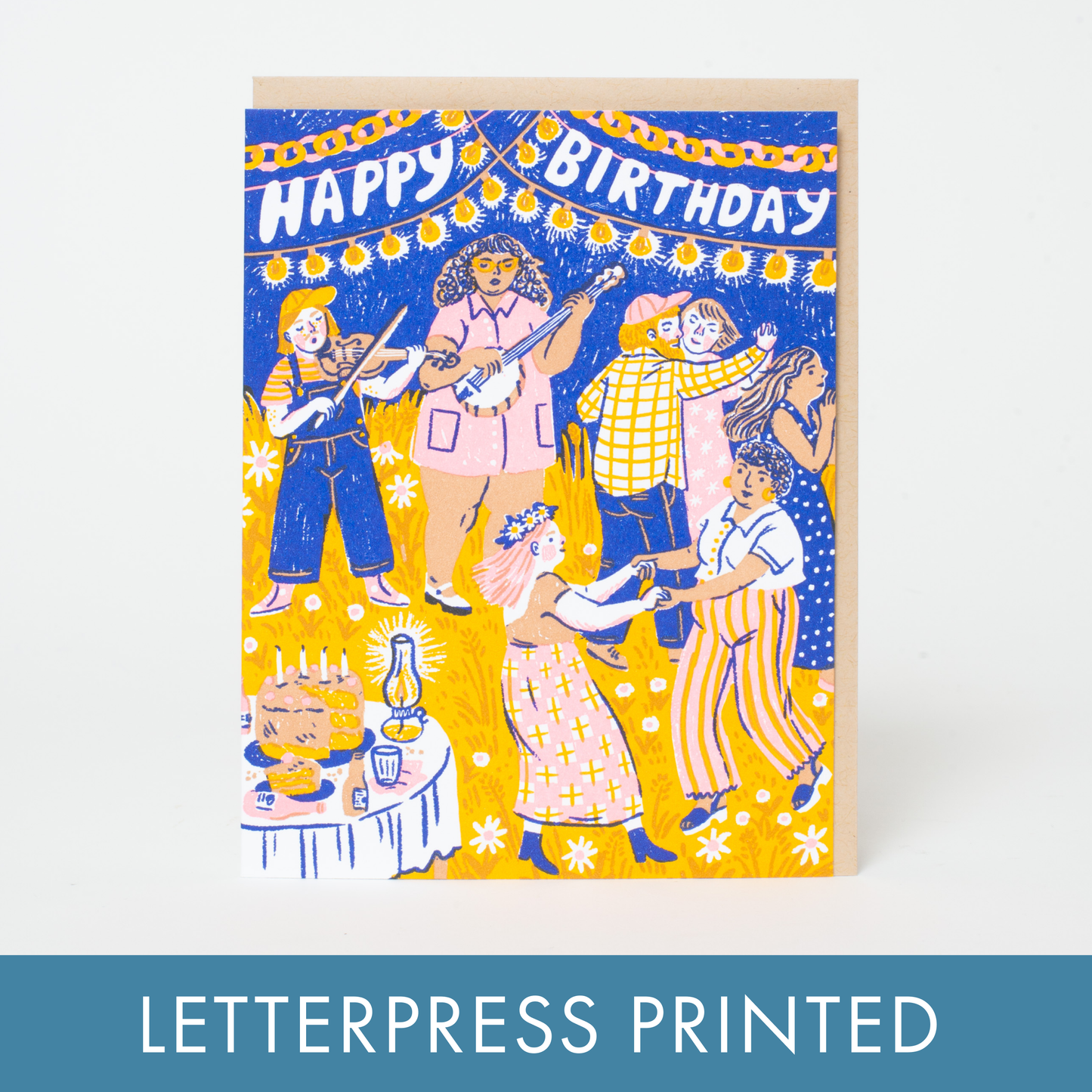 Birthday Barn Dance Greeting Card