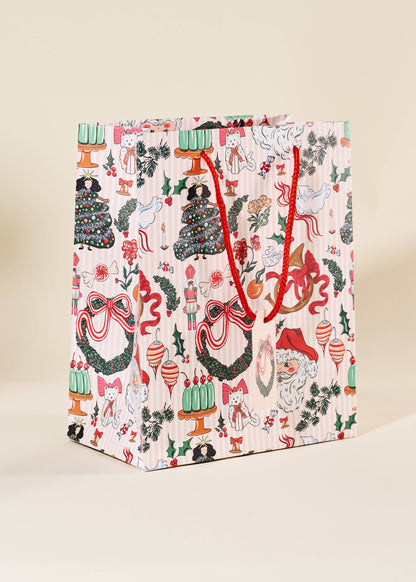 Nostalgic Christmas Gift Bag | Medium