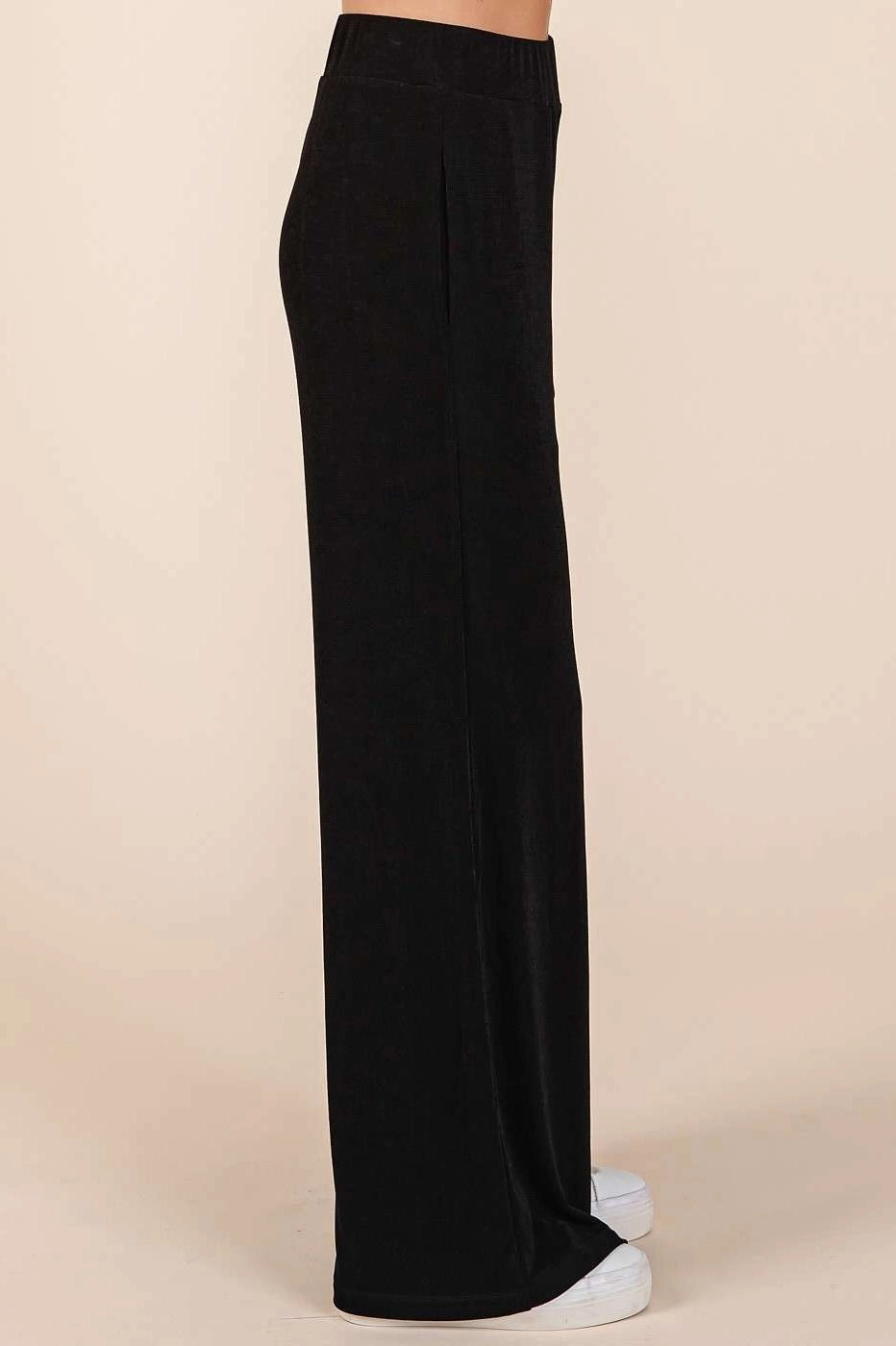 Slinky Knit Straight Leg Pant