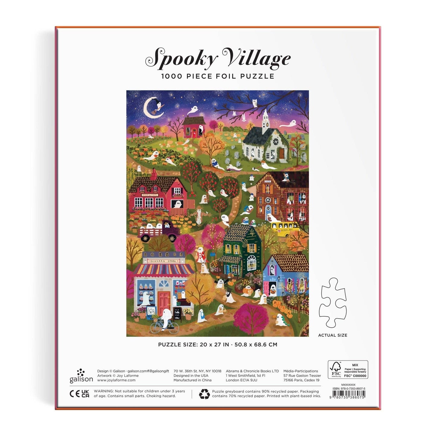 Spooky Village | 1000 Piece Foil Puzzle