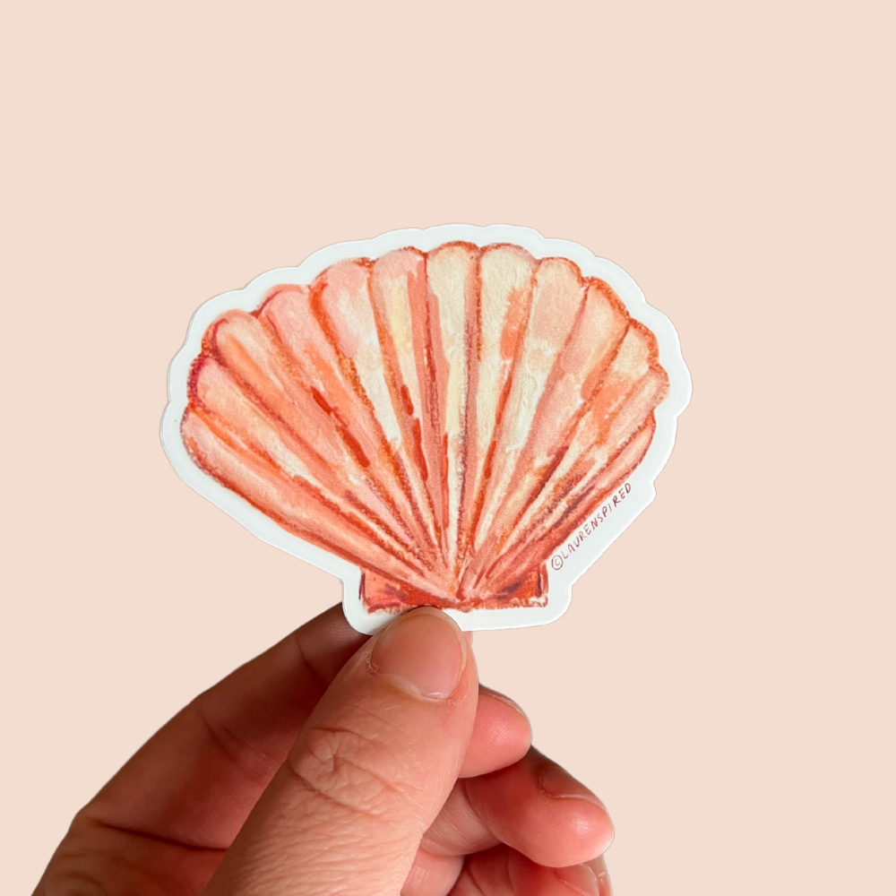Seashell Sticker