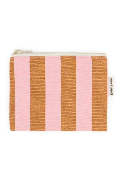 Marie Coin Purse | Caramel + Strawberry