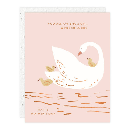 Mama Swan Mother's Day Card