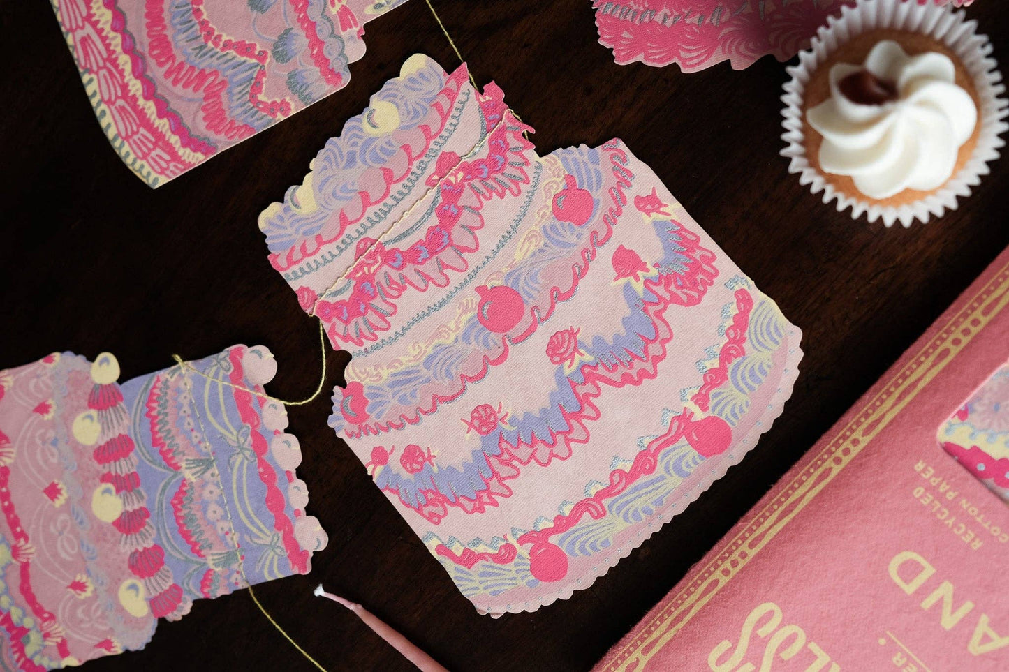 Celebration Cakes Sewn Garland