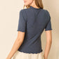 Frankie Textured Tee