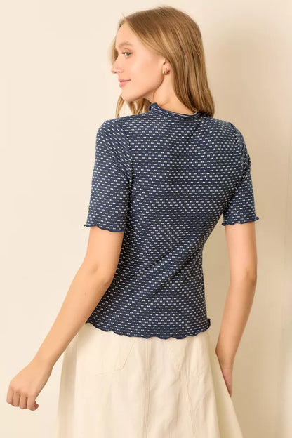 Frankie Textured Tee