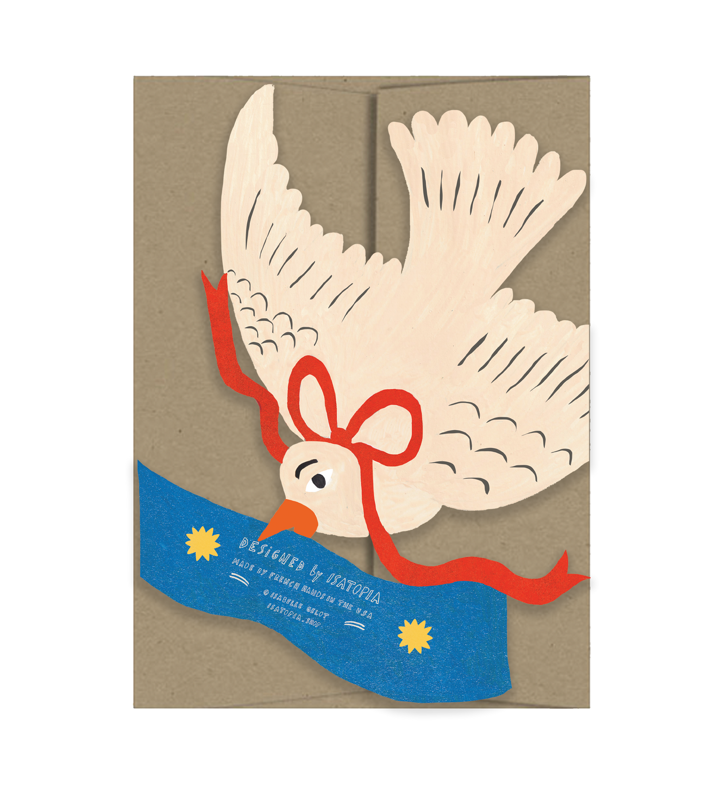 Happy Birthday Bird Die Cut Card