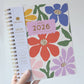 2026 Fullsize Softcover Planner | Primary Blooms
