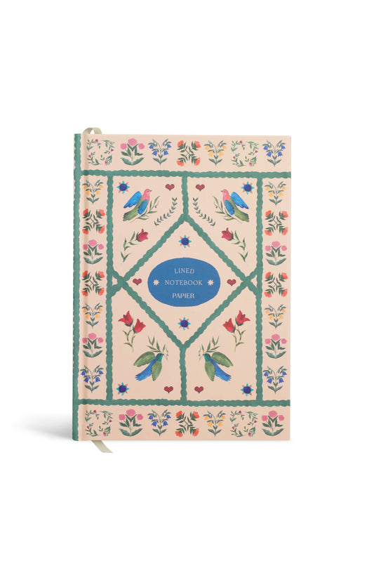 Hardcover Lined Notebook | Quilted Daydream