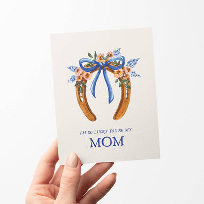 Horseshoe Mother's Day Card