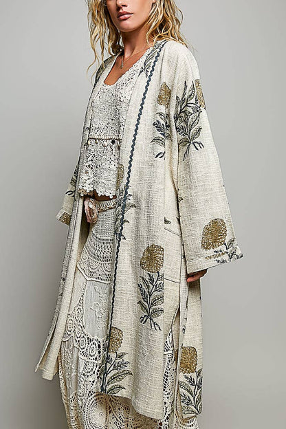 Homebody Lightweight Floral Cardigan