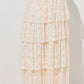 Edith Tiered Lace Maxi Skirt