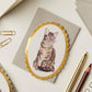 Tabby Cat Mini Card