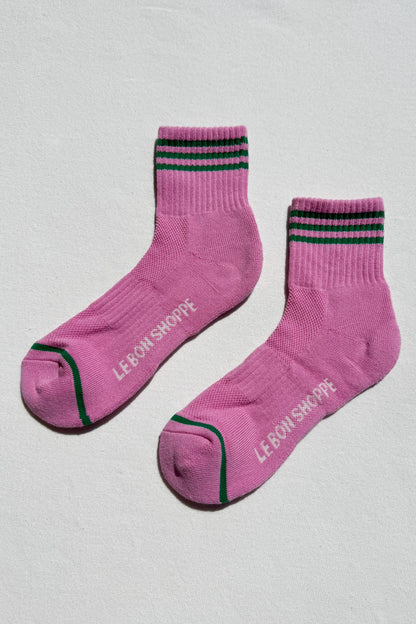 Girlfriend Socks | Rose Pink